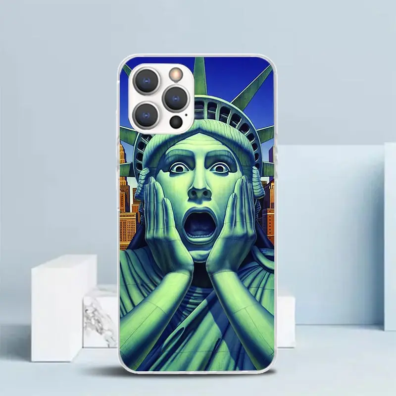 NYC New York City Soft TPU Phone Case - Air Cushion Design