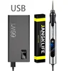 USB Cordless Rotary Tool Kit Woodworking Engraving Pen DIY For Jewelry Metal Glass Mini Wireless Drill 2