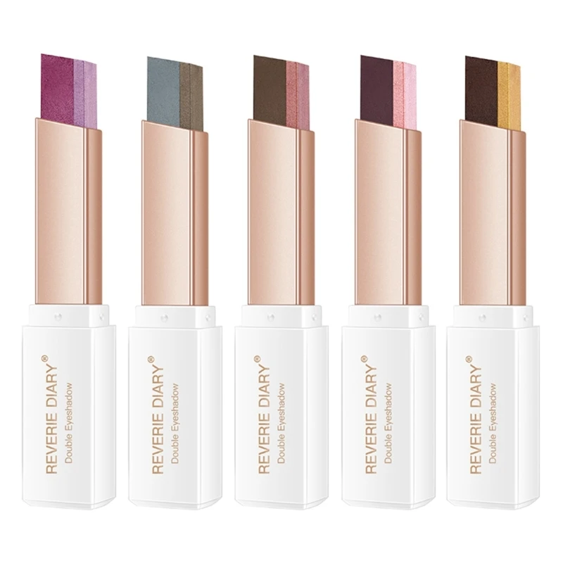 GlitterGradientEyeshadowStickDoubleColorsEyeShadowStickMatte