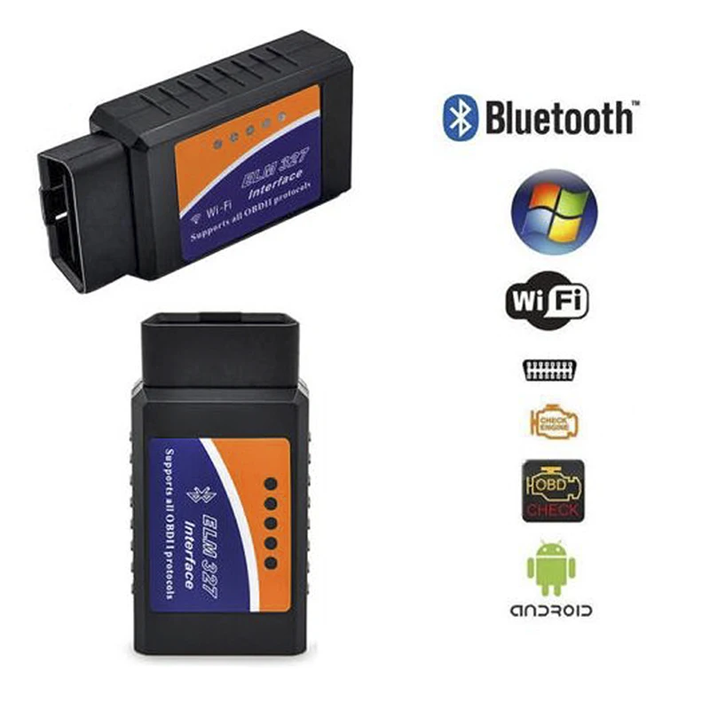 

ELM327 Car Diagnostic Scanner Code Reader For IOS&AndroidELM327 OBDII