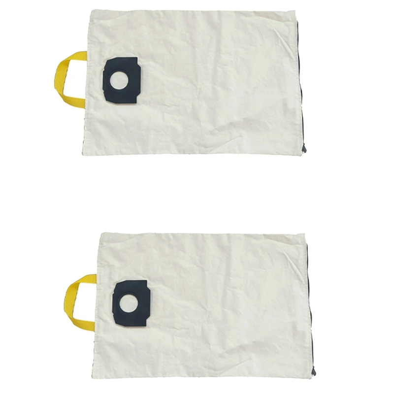 

2 Pcs Suitable For KARCHER WD4 WD5 Vacuum Cleaner Cleaner Replacement Consumables Parts Reusable Cloth Dust Bag
