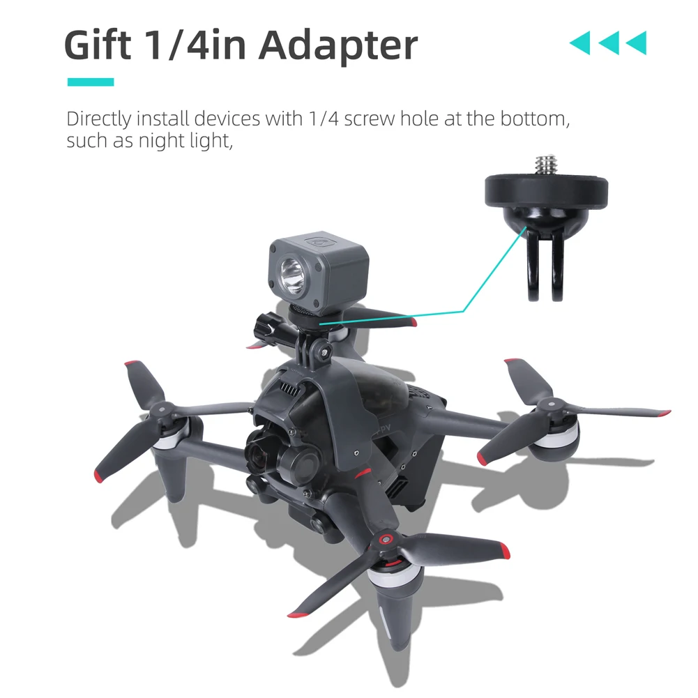 カメラトップのgoproスポーツアクションカメラアダプタトーチマウント