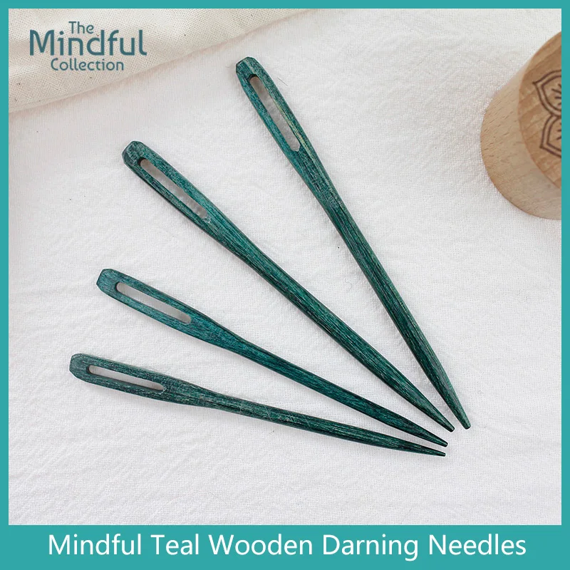 Darning Needles Wood In Wooden Case Knitter's Pride Mindful Series