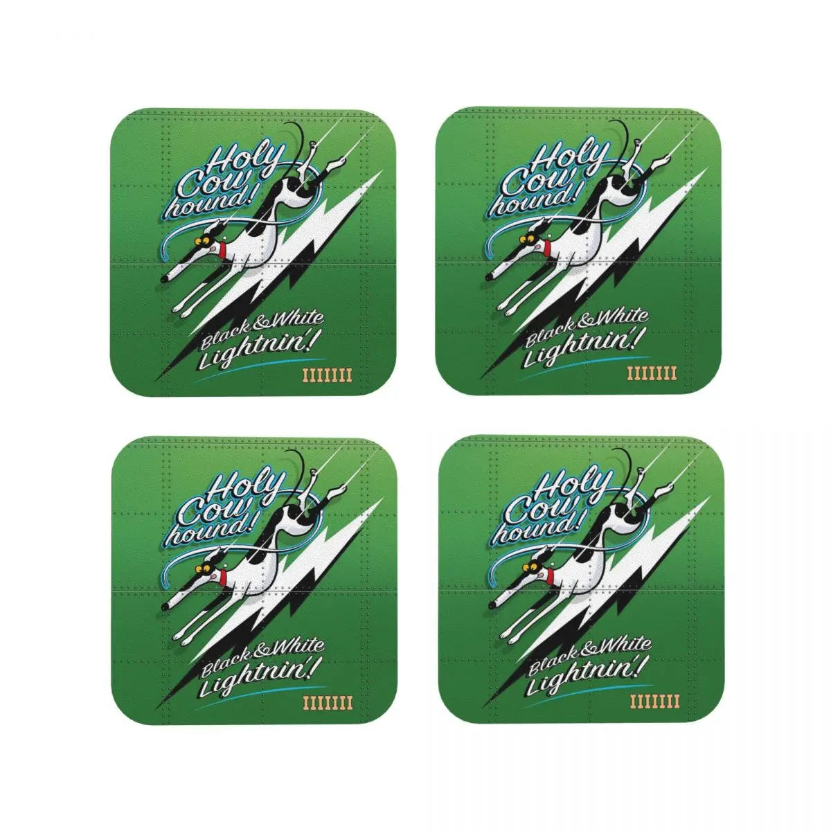 BlackWhiteLightninCoastersCoffeeMatsLeatherPlacematsMug