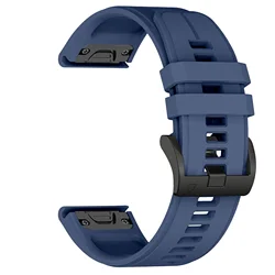 Premium Silicone Sport Watchband - 20mm quickfit (Midnight)