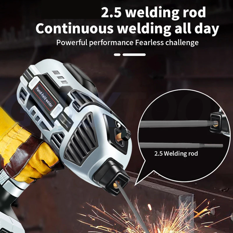 Electric ARC Welding Machine 4600W Handheld Mini Home Welder Tool Inverter Portable Manual Welding Household Equipment