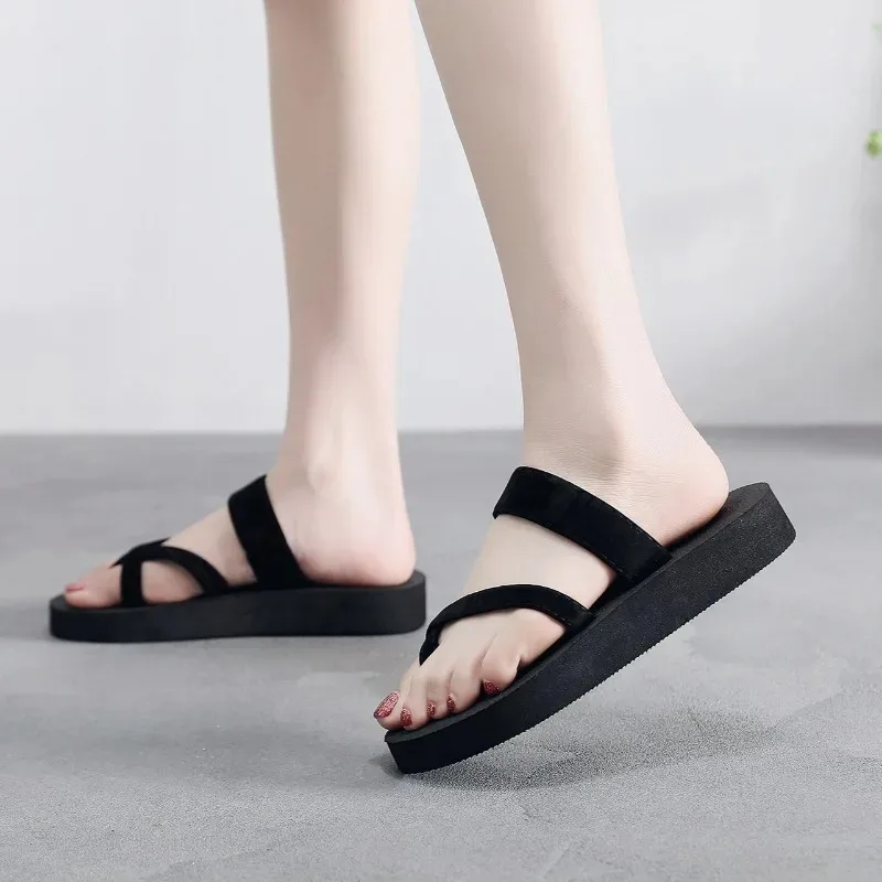 Summer Women Slippers Ladies Slippers Flip Flops Beach Shoes Sandals Slippers Casual Breathable Sandals Eva Anti-Odor
