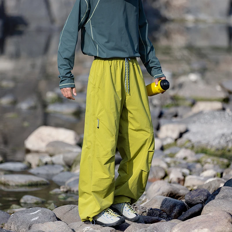 Unisex Loose Fit Hiking Pants with Utility Pockets