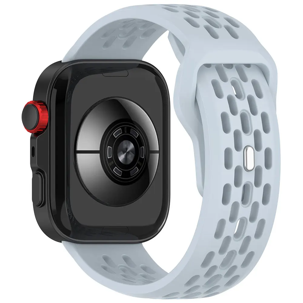 Sport Breathable Silicone Watchband - Adjustable Strap