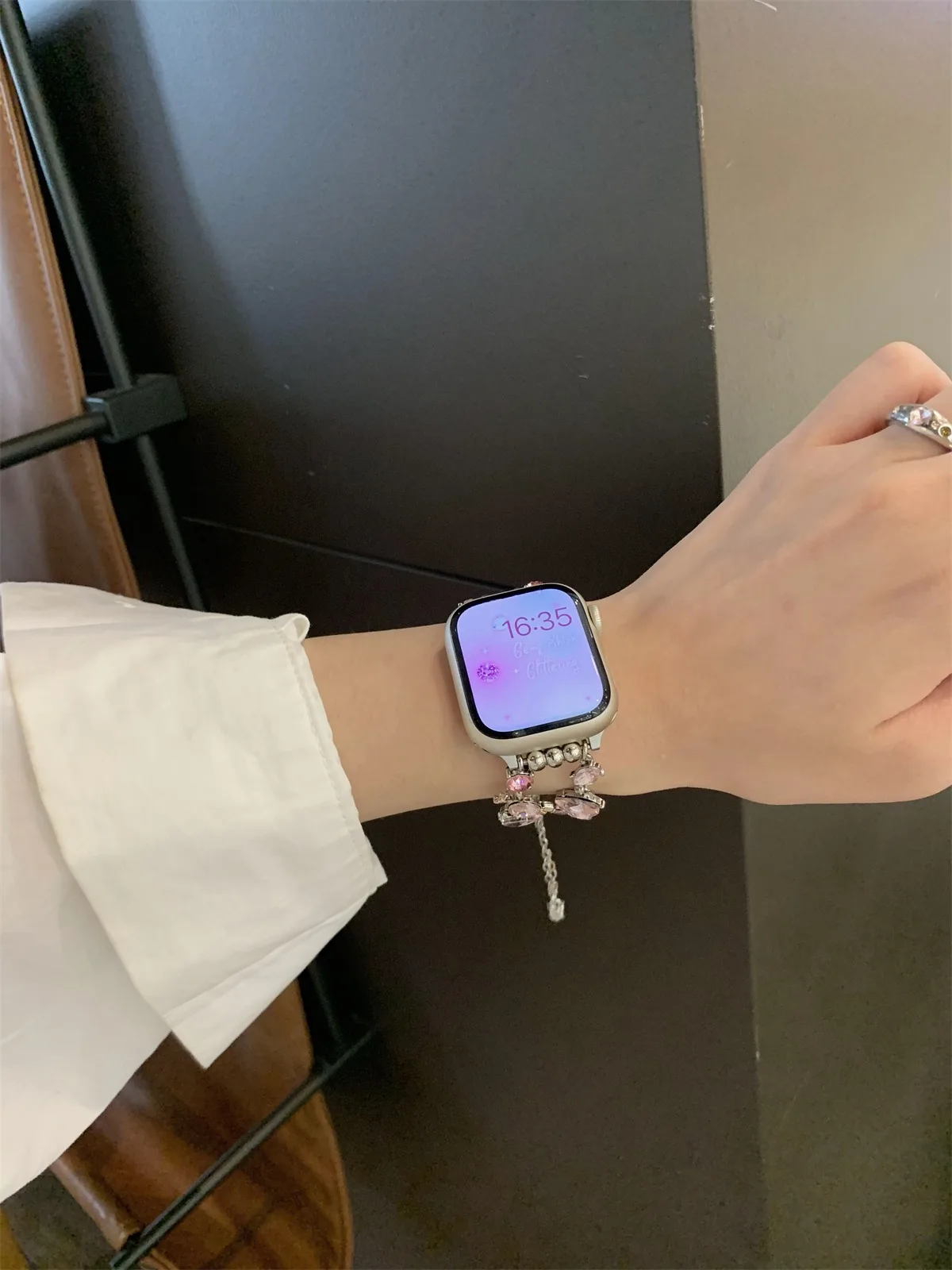 Curea de ceas bijuterii pentru iWatch Ultra 2 Series 10/9/8/7/6/5 curea de ceas la modă brățară 42/44/45/46/49mm 38/40/41mm_voghion.com