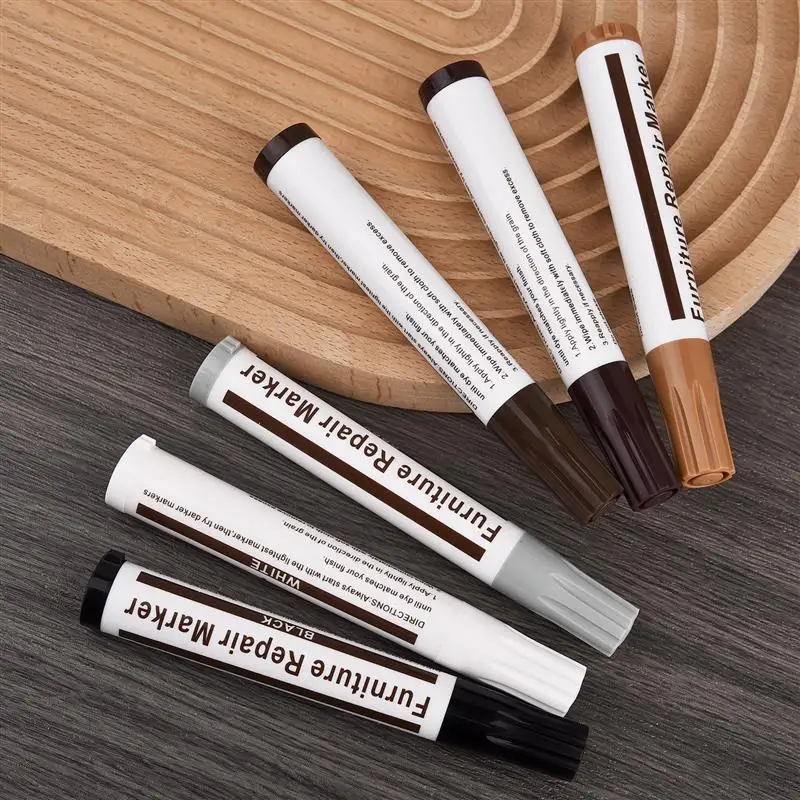 Paint Pen Wooden Furniture Paint Repair Pen Fill Scratches Repair Paint Pen Care Permanent Mark Tool DIY Oily Graffiti