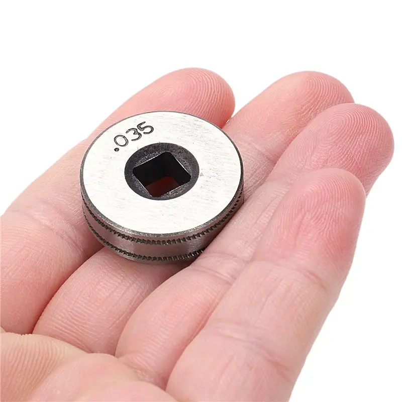 3X 미그 용접기 와이어 피드 드라이브 롤러 롤 휠 키트 25Mm 직경 0.8-0.9Mm/.030 인치-.035 인치-A68E