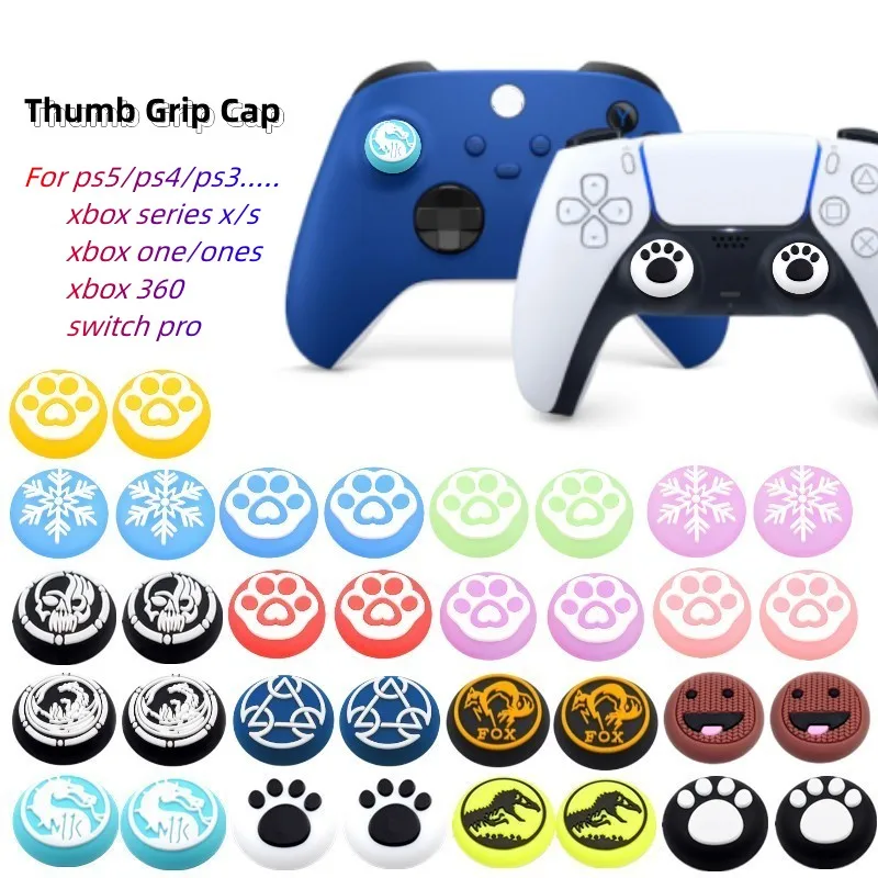 Thumb Grip Cap Per Playstation 5 Ps5 Ps4 Xbox Series X/S Xbox One Joystick Controller Accessori Per Giochi Thumbstick Grip Caps