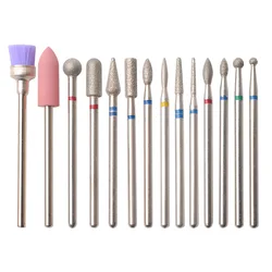 Professional Nail Drill Bit Set - 14 Piece Polishing & Buffing Kit (Set2)