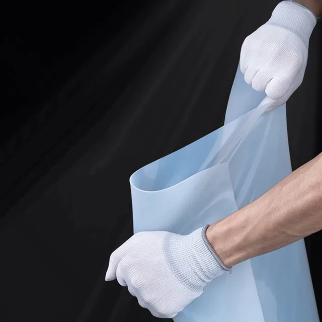 Foglio Di Gomma Siliconica Autoadesiva 500x500x0,5 Mm - Nero, Per Alte Temperature, Antiscivolo - Foto 6