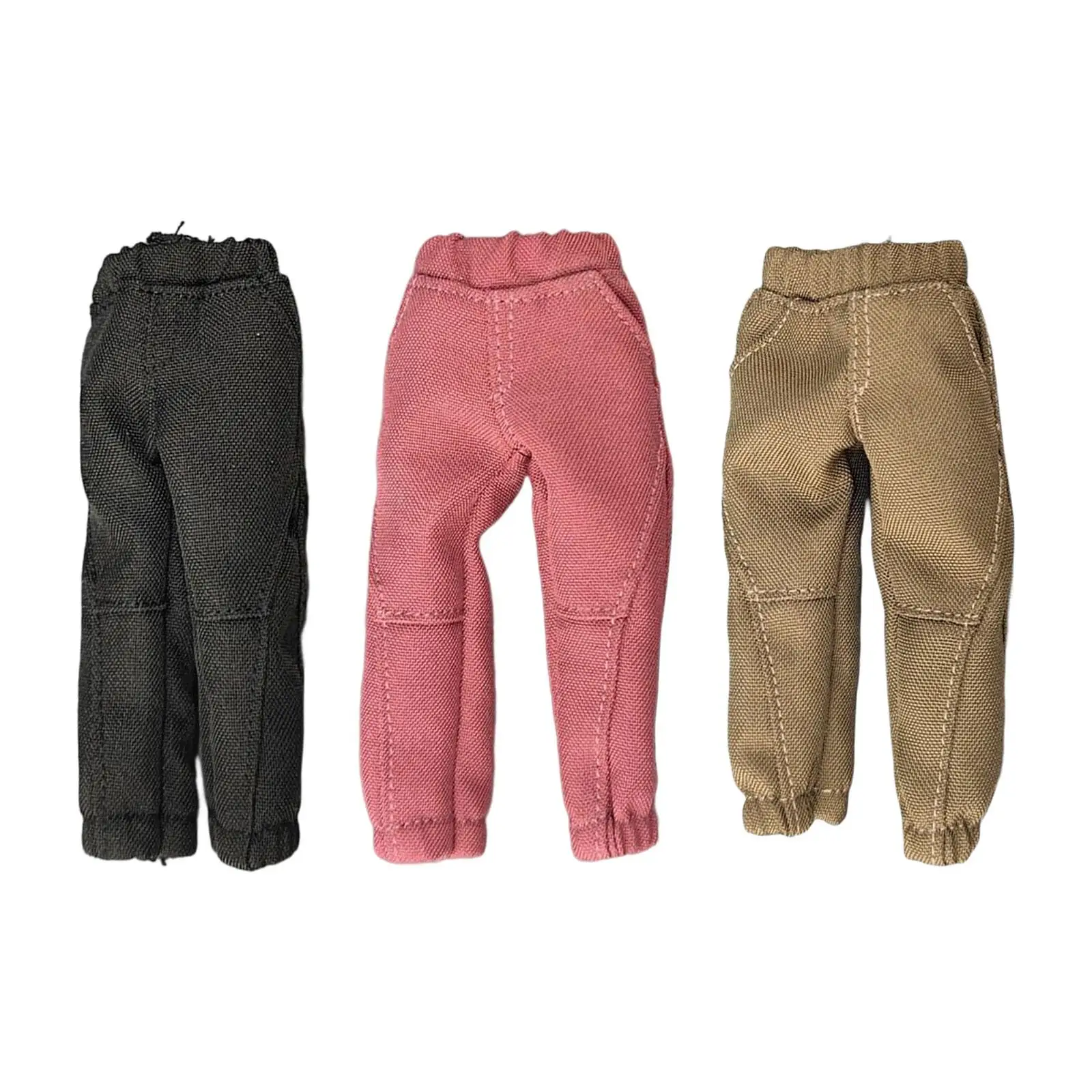 

Масштаб 1/12, миниатюрная мужская кукла, одежда, спортивные брюки для 6 дюймов, мужские фигурки солдата, шарнирные куклы, боди, аксессуары для куклы