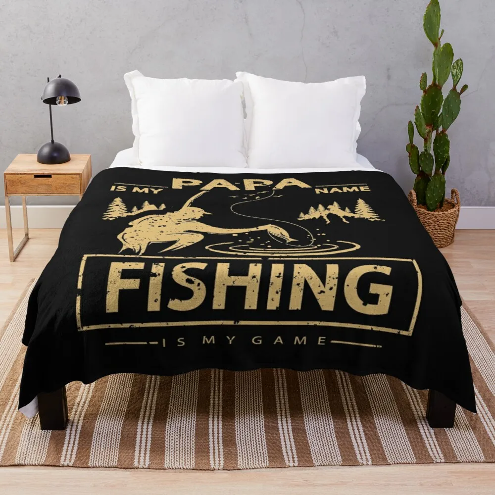 

fish Throw Blanket Blanket For Sofa Camping Blanket