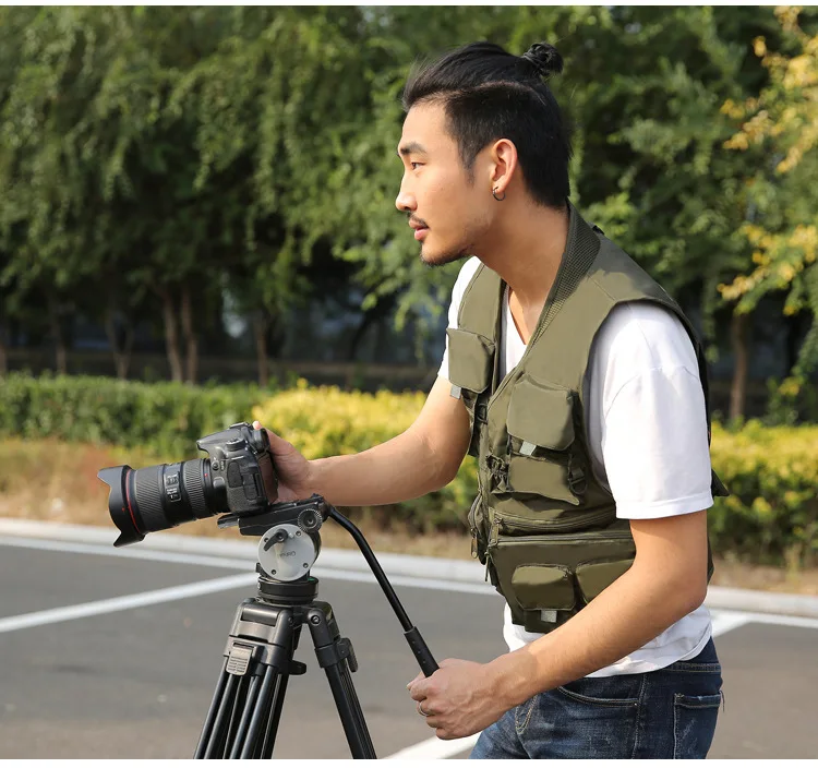 Description Picture 5 of itemKorean Fishing Vest Quick Dry Fish Vest Breathable Material Fishing Jacket Outdoor Sport Survival Utility Safety Waistcoat
