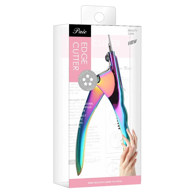 Fake Nail Cutter Professional Nail Clippers Straight Edge Acrylic Clipper Tips Manicure Cutter Guillotine Cut False Nails nail clipper,nail clippers,manicure nail clipper set,nail clipper set,nail clippers kit