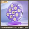 [CubeFun]QiYi ChuanShi Clock Lilac Purple Magnetic Magic Speed Cube Puzzle Clock Educational Toys Profissional Gifts Kid 1