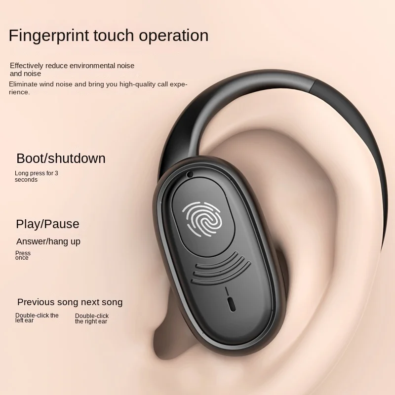 5.3Wireless Earphones with 360-degree Stereo Surround Sound Earbuds with Intelligent Noise Reduction Immersive for Sports