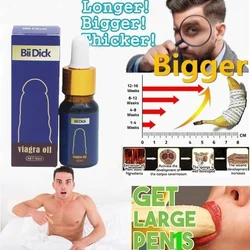 10ml Big Dick Penis Enlargement Oil for Man Increase Size Male Excited Delay Erection Gel Cock Growth Thicken Cream Strong Man