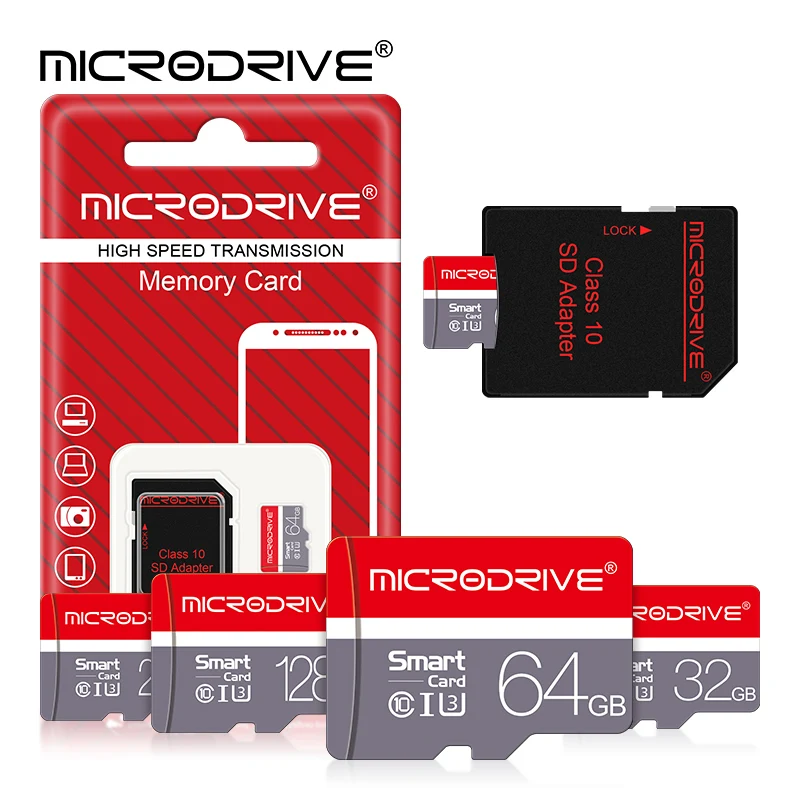 Mini SD Card 4GB 8GB 16GB 32GB Class 10 Memory Card High Speed SD 64gb for Phones/Tablet/Camera 128gb 256gb Micro Flash TF Card