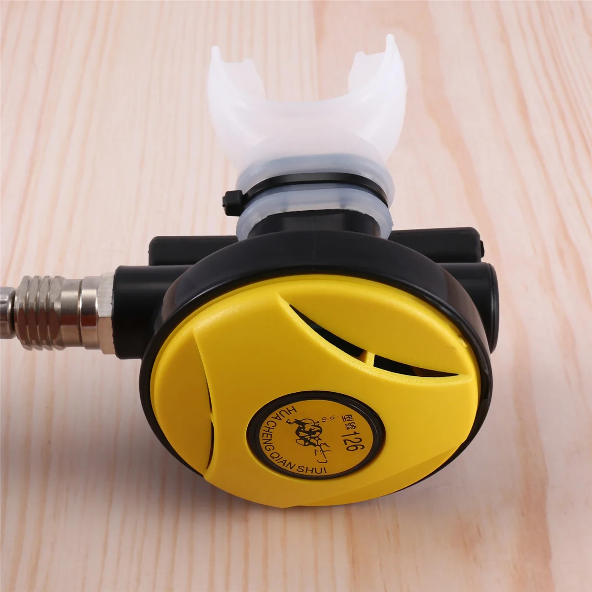 New Scuba Diving Diver Regulator Diving Snorkel Tube Snorkeling Equipment Pressure Reducer 2Nd Dive Regulator-Yellow