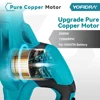 Yofidra Electric Blower Cordless Efficient Leaf Snow Dust Blowing Blower Garden Cleaning Tool For Makita 18V Battery 4