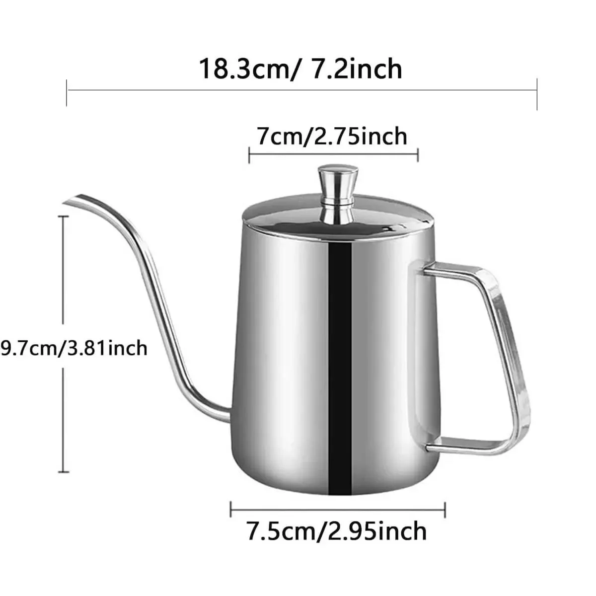 Stainless Steel Pour-over Coffee Maker