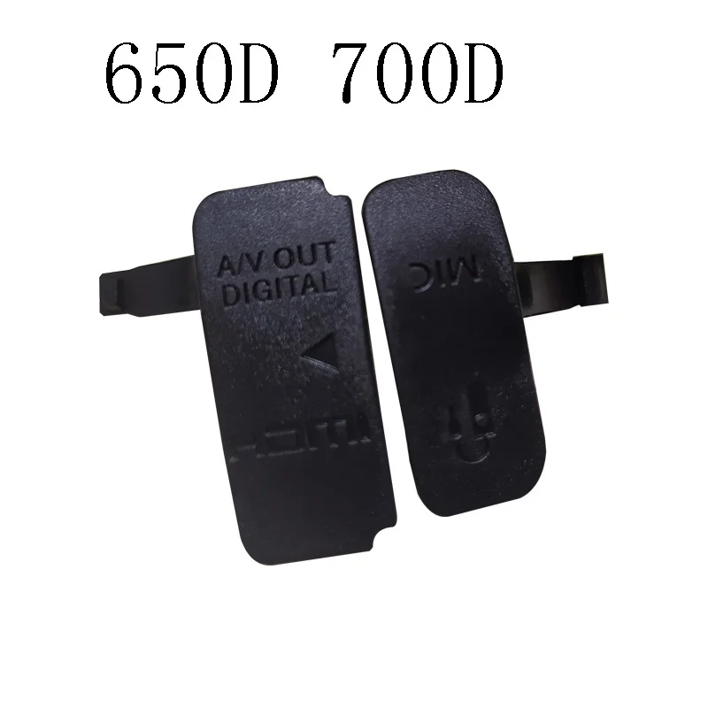 USB/HDMI-compatible DC IN/VIDEO OUT Rubber Door Bottom Cover 1 PCS For Canon 50D 40D 1100D 5D2 550D 60D 5D4 650D 700D Camera