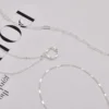 Colliers plaqués or 14 carats pour femmes, empilables, plaqué argent, cercle, trombone, chaîne, pendentif, ras du cou, ensemble pour femmes