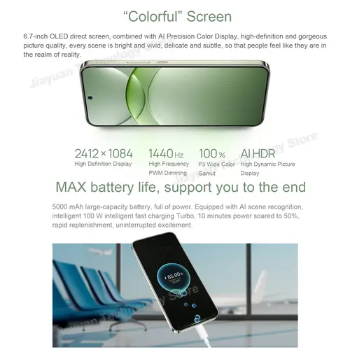 Original Huawei Nova 13 5G Mobile Phone 6.7 Inches OLED 120Hz Screen Kirin 8000 HarmonyOS 4.2 Battery 5000mAh AI Smartphone - Image 4