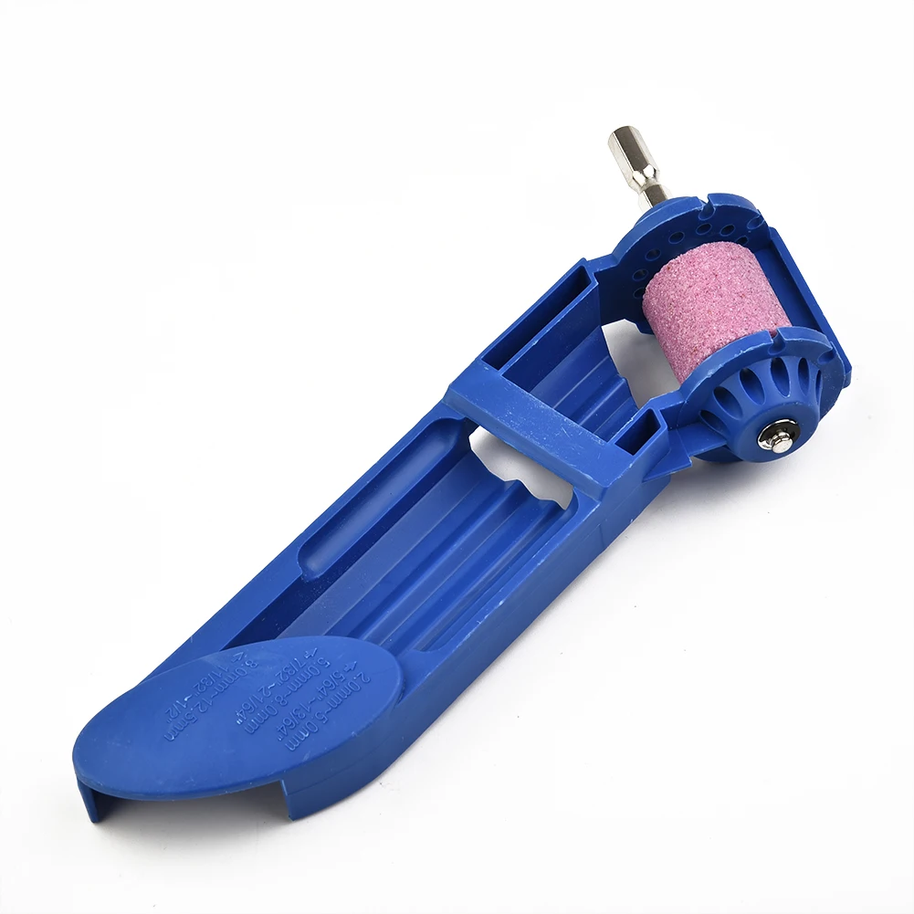 

Портативная точилка для сверл, АБС-пластик, корундовый шлифовальный круг, гаечный ключ, стопорный инструмент для шлифовки, железа, сверл, шлифовальный набор для полировки