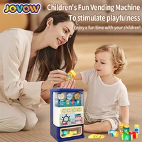 Simulation Mini Children's Beverage Vending Machines Toys Music Password Coin Machine Baby Puzzle Montessori Education Toy Gifts 2
