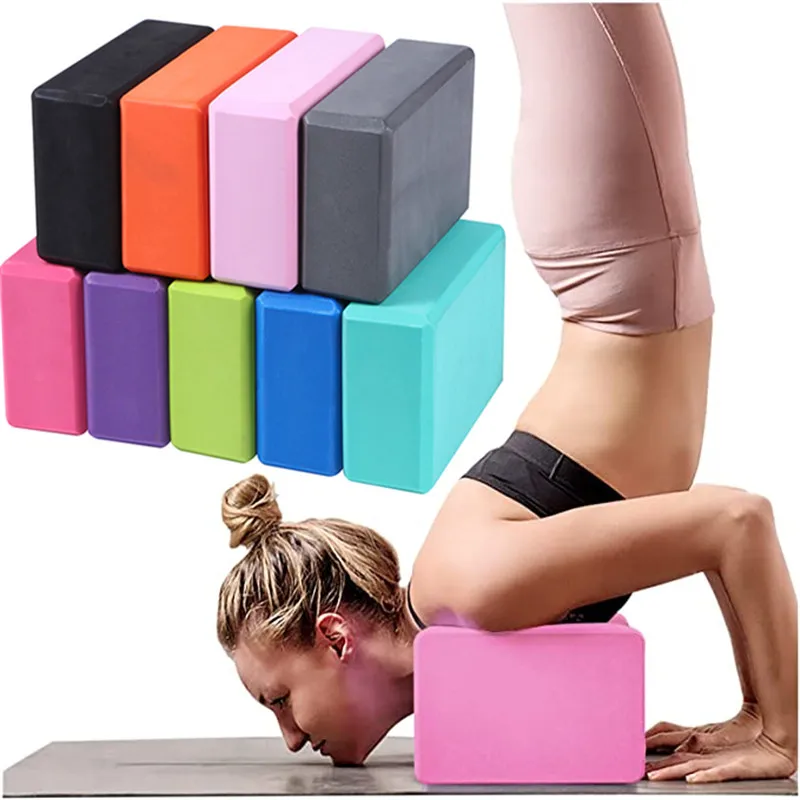 1PC EVA Gym Blocks Foam Brick Training Exercise Fitness Set Tool Yoga