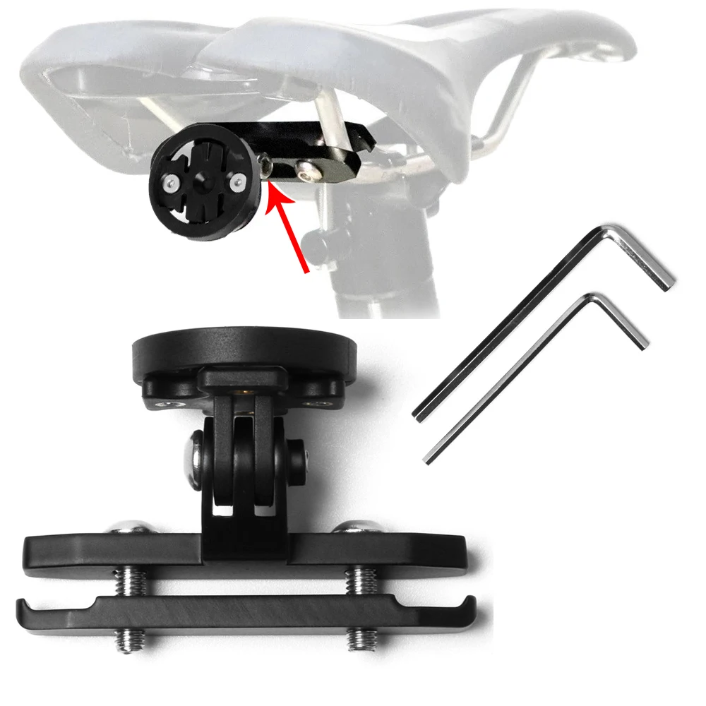 Bicicleta Tail Light Saddle Seat-post Mount Holder Suporte de Suporte Garmin Varia Radar Retrovisor Rtl510 Peças Acessórios