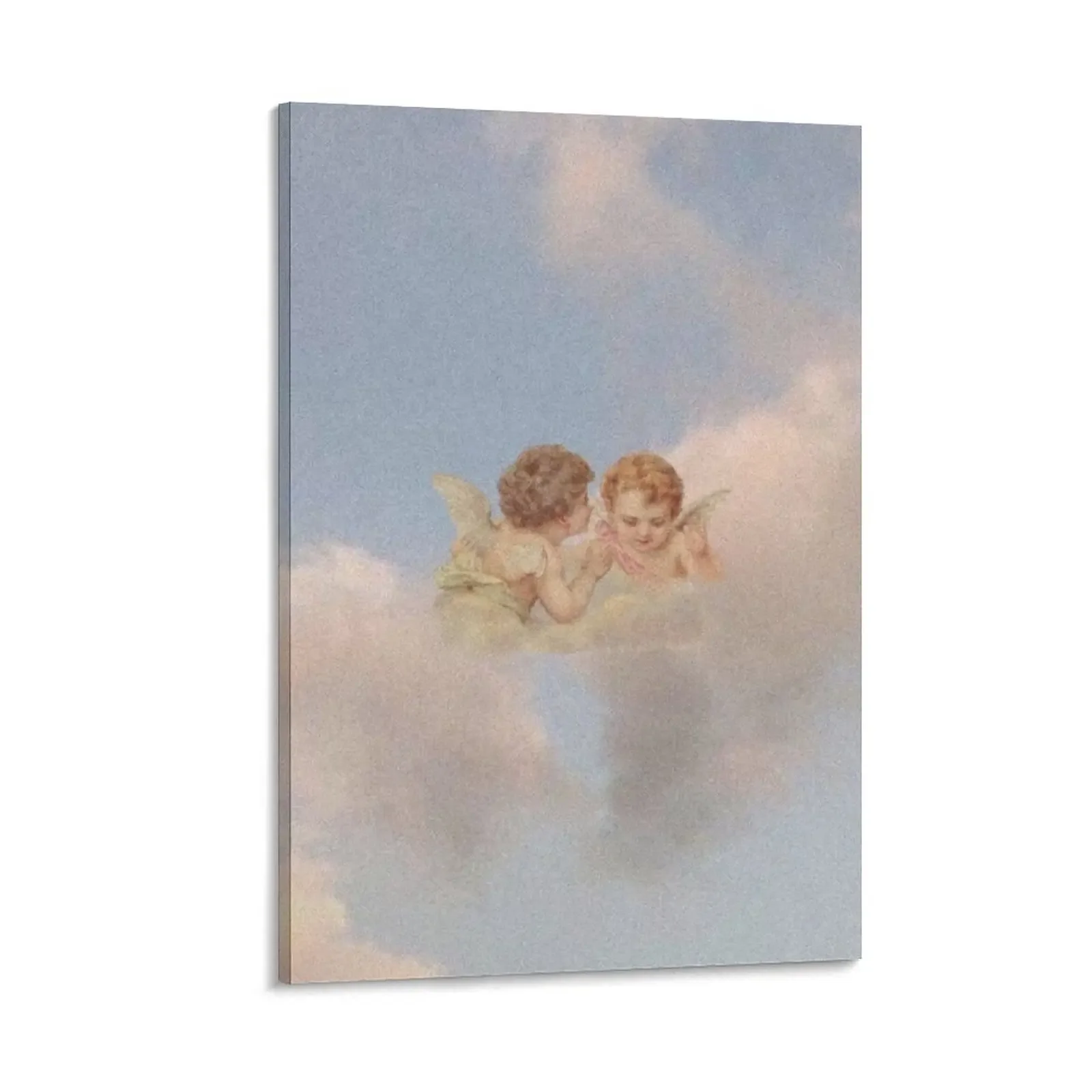 

Renaissance Cloud Angels Canvas Painting Wall posters wall decoration paintings wall frame for living room Decorative picture