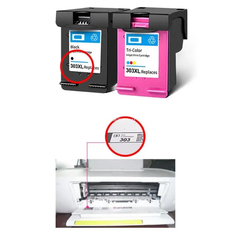 Printer Cartridges 303 303 XL for HP 303XL for HP 303 Printer
