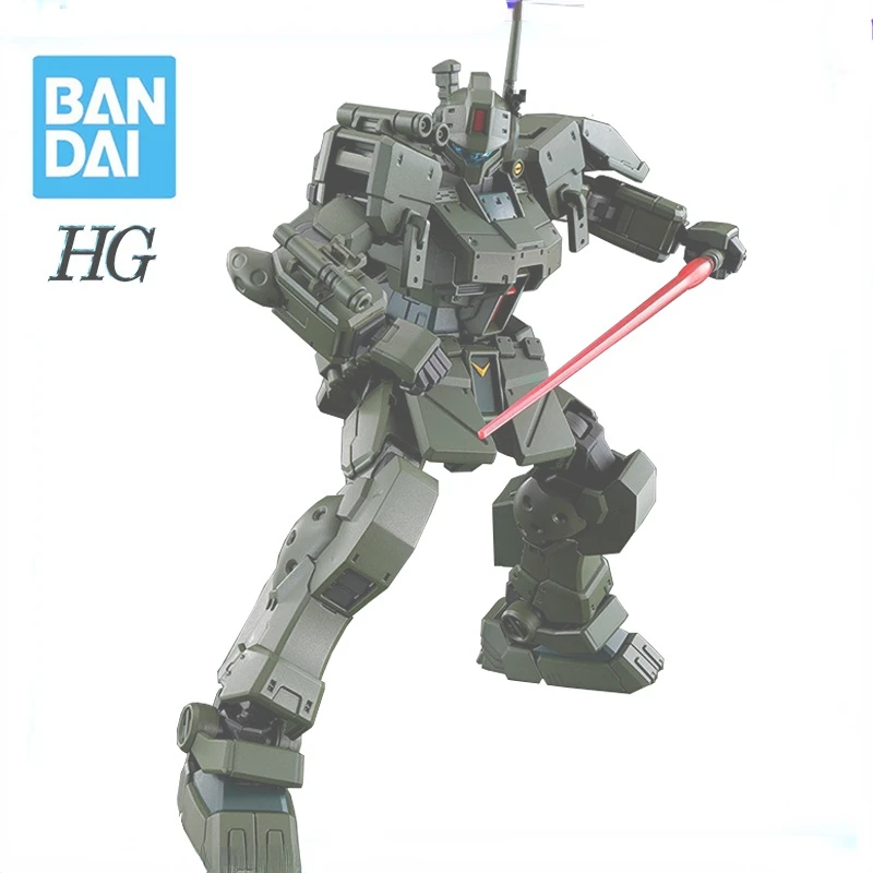 

BANDAI HG 1/144 Gundam GM Spartan Model Kit Monthly Bandai Original Making Journal RGM-79S PB Collection Assemble Toys