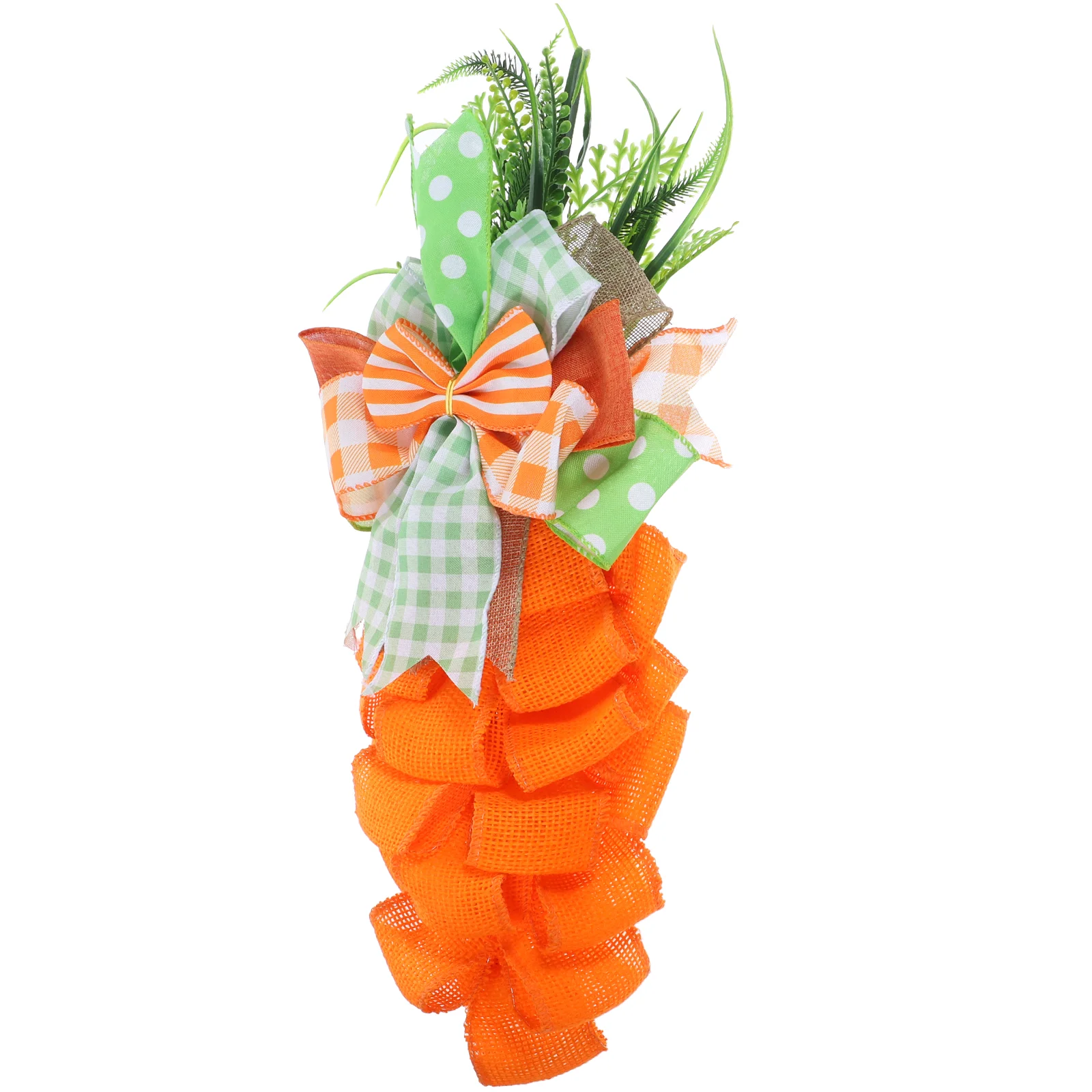

Carrot Garland Artificial Easter Wreath Hanging Front Door Household Cloth Flower