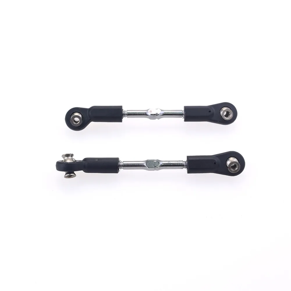 T23C 2Pcs 8124 금속 75-85Mm 스티어링 로드 1/8 Zd 레이싱 용 9116 9020 9072 9071 9203 08425 08426 08427 08428 Rc 자동차 부품