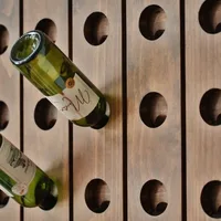 Solid Wood Wall Mounted Wine Racks