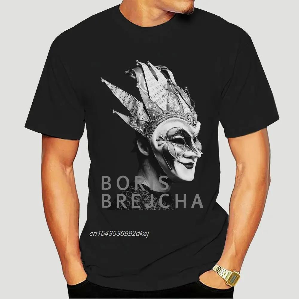 

Boris Brejcha Mask T-shirt Men Short Sleeve Cotton T-shirt Fashion T-shirt Tops Clothing 4214A