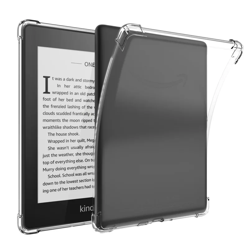 para Kindle Paperwhite 11 ° Case Transparente para Kindle Capa 10 para Oasis 10th Capa Macia para Paperwhite 7th Kpw 2