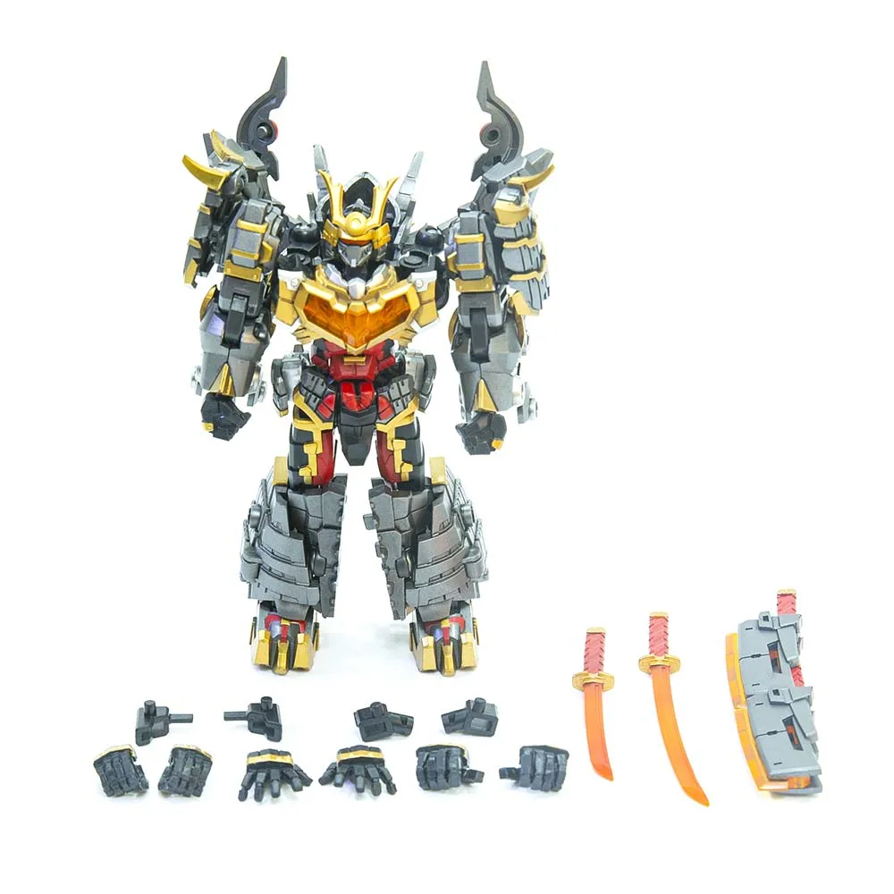 サムライifシリーズex-50の変形可能なロボットフィギュア