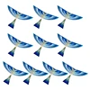 10pieces Hands on Assembly of Wood Rubber  Power Bird Toy Party Outdoor Outing Activities Children  Kites Game 2