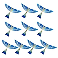 10pieces Hands on Assembly of Wood Rubber  Power Bird Toy Party Outdoor Outing Activities Children  Kites Game 2
