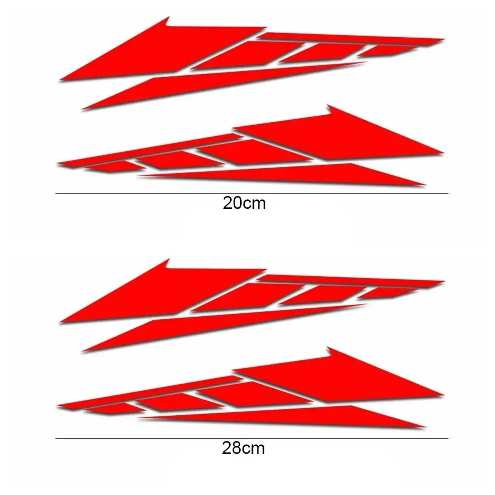 Motorcycle stickers tail box decals anti scratch waterproof for Yamaha Vespa Suzuki Honda Ktm Bmw