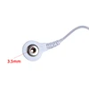 Standard Electrode Lead Wires Cables Electrode Wires DC head 2mm Snap 3.5mm Plug For Tens/Ems massager Therapy Electrode Gloves 5